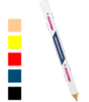 stabiler-zimmermannsbleistift-24-cm-lang-40-farbig-einseitig-bedruckt
