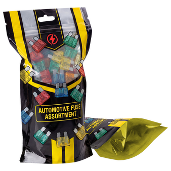 Standbodenbeutel 100 ml (9 cm x 16 cm x 6 cm) mit individueller Bodenfalte mit Zipper und Euroloch