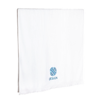 Strandtuch aus recycelter Baumwolle, 450 g/m², 100 x 180 cm