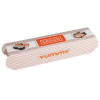 Sushibox S (21 x 5 x 5 cm) einseitig bedruckt 4/0-farbig