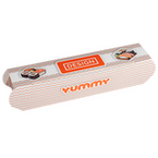 Sushibox S (21 x 5 x 5 cm) einseitig bedruckt 4/0-farbig
