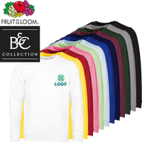 Sweatshirt Herren, Basic - mit EINER Stickposition