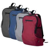 Tagesrucksack aus RPET mit seitlichen Netztaschen, 19 l, ohne Werbeanbringung