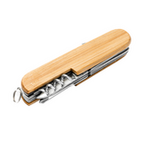 Taschenmesser aus Holz mit 6 Funktionen