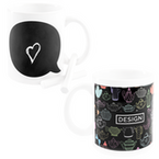 Tasse von beiden Seiten gezeigt