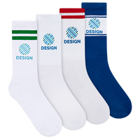 Tennissocken, 4/0-farbig bedruckt