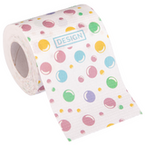 Toilettenpapier, einseitig bedruckt