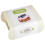 Tortenbox L (14,7 x 13,5 x 8,5 cm) einseitig bedruckt 4/0-farbig