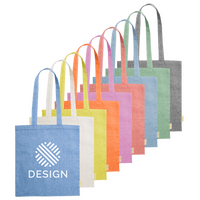 Tragetasche aus recycelter Baumwolle, 120 g/m²