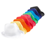 Trilby-Partyhut aus Polyester, ohne Werbeanbringung