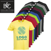 T-Shirt Herren farbig, Premium - B&C Collection, mit einer Druckposition