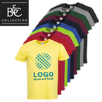 T-Shirt Herren farbig, Premium - B&C Collection, mit einer Druckposition