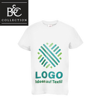 T-Shirt Kinder weiß, Basic - B&C