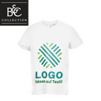 T-Shirt Kinder weiß, Basic - B&C