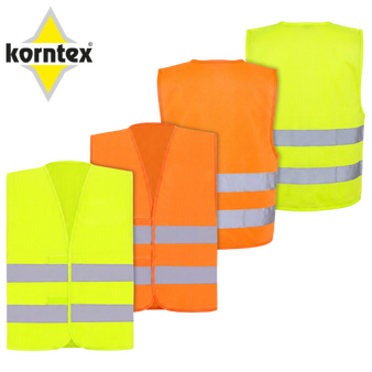 Unisex-Signalweste, unbedrucktes Muster