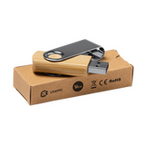 USB-Stick aus Bambus 16 GB mit Metallbügel, Personalisierung auf Anfrage