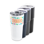 Vakuumisolierter XL-Edelstahlbecher bedruckt