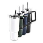 Vakuumisolierter XXL-Edelstahlbecher mit Griffunbedruckt