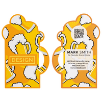 Visitenkarte Bier, 55 x 85 mm, 2-seitig, 4/4-farbig CMYK