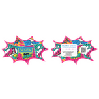 Visitenkarte Comic, 85 x 55 mm, 2-seitig, 4/4-farbig CMYK