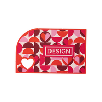 Visitenkarte Love, 85 x 55 mm, 1-seitig, 4/0-farbig CMYK