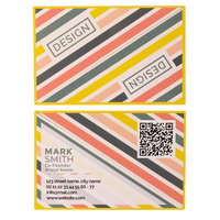 Visitenkarte Perforation, 85 x 55 mm, 2-seitig, 4/4-farbig CMYK