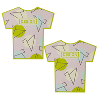 Visitenkarte Shirt, 85 x 85 mm, 2-seitig, 4/4-farbig CMYK