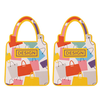 Visitenkarte Tasche, 55 x 85 mm, 2-seitig, 4/4-farbig CMYK