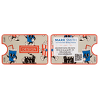 Visitenkarte Ticket, 85 x 55 mm, 2-seitig, 4/4-farbig CMYK