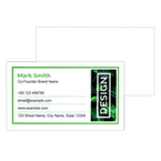 Visitenkarten quer 4/0 farbig 90 x 50 mm (einseitiger Druck), Offsetkarton