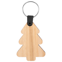 Tannenbaumanhänger aus Bambus