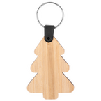 Tannenbaumanhänger aus Bambus