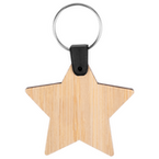 Sternanhänger aus Bambus