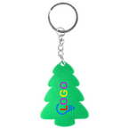 Tannenbaumanhänger in grün vorne bedruckt