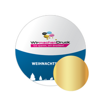 weihnachtskarten-stanzform-rund-durchmesser-14-cm-fussball-volleyball-mit-heissfolienpraegung-gold