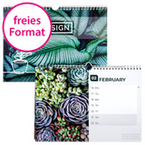 Wochenkalender 58 Seiten (52 Wochen + Deckblatt + 2 Zusatzblätter) Eigene Größe (freies Format)