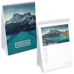 Wochentischkalender zum Aufstellen 58 Seiten (52 Wochen + Deckblatt + 2 Zusatzblätter) DIN A5 hoch (148 x 210 mm)