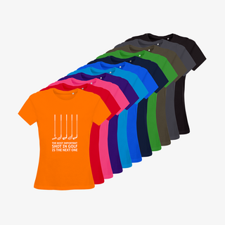 Organic-T-Shirts von B&C Collection in vielen Farben, mit Golf-Standardmotiv