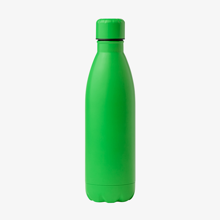 Matte Edelstahl-Isolierflasche in Grün mit 790 ml Fassungsvermögen