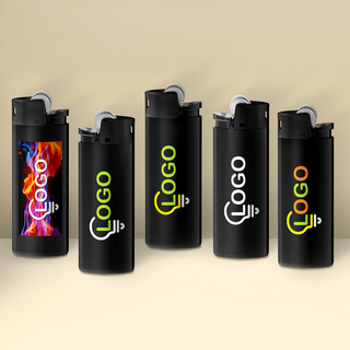 Mini-Reibradfeuerzeuge der Marke BIC, individuell bedruckbar mit Ihrem Motiv