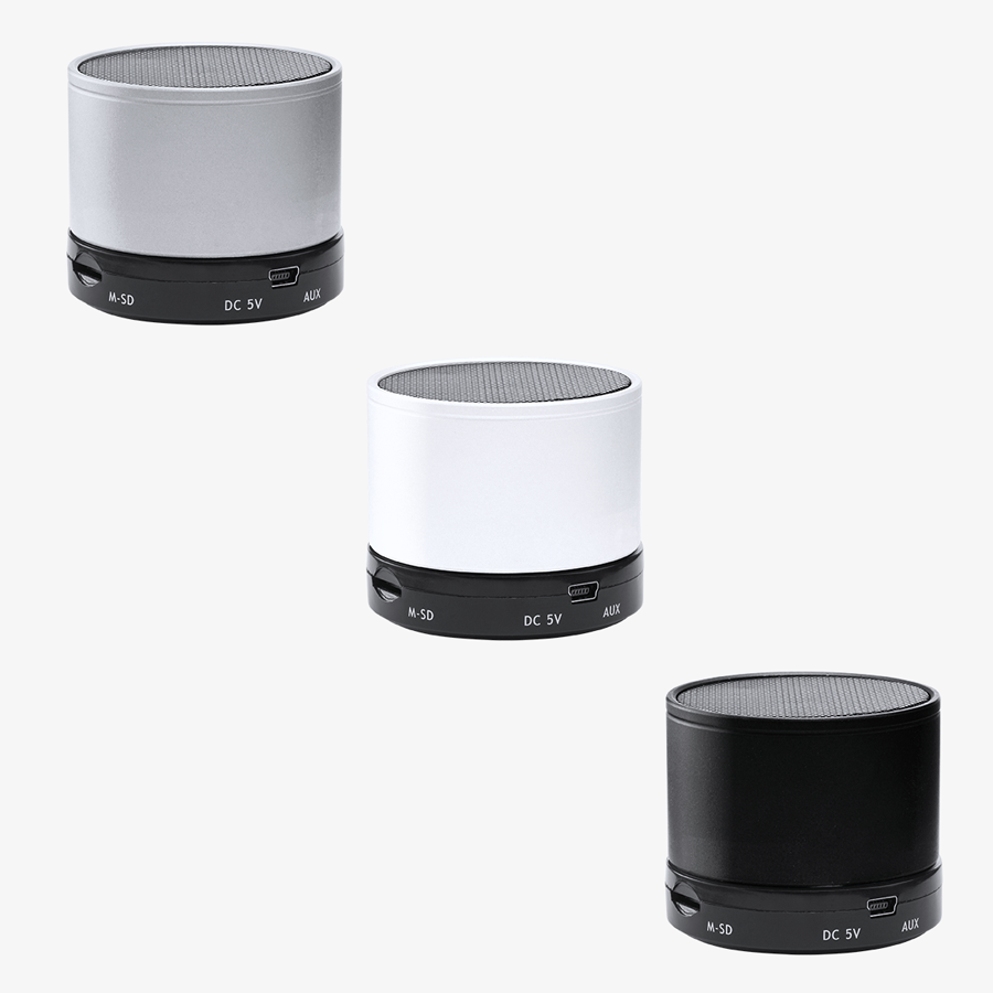 Bluetooth-Lautsprecher mit Metallgehäuse und FM-Radio, in mehreren Farben