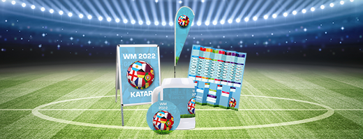 Designvorlagen Fussbal-WM 2022