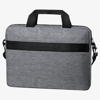 Individuell bedruckte Laptoptasche, RPET-Aktentasche mit praktischem Trolleygurt
