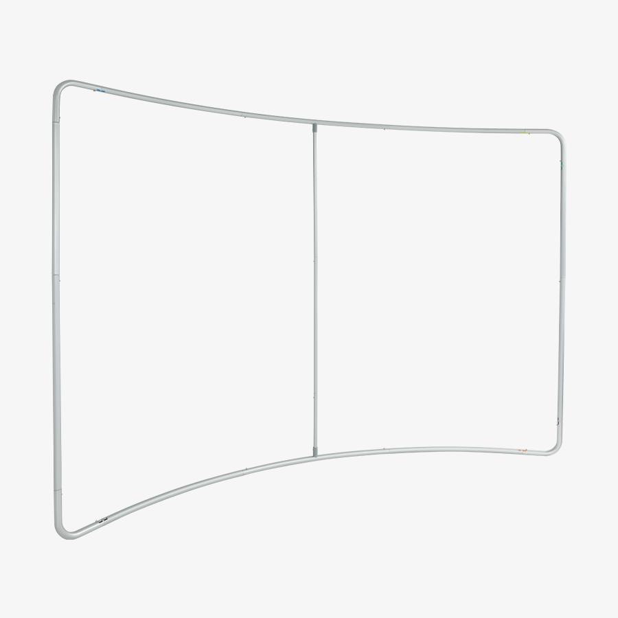 Stabiler Ersatzrahmen für Zipper-Wall Curved