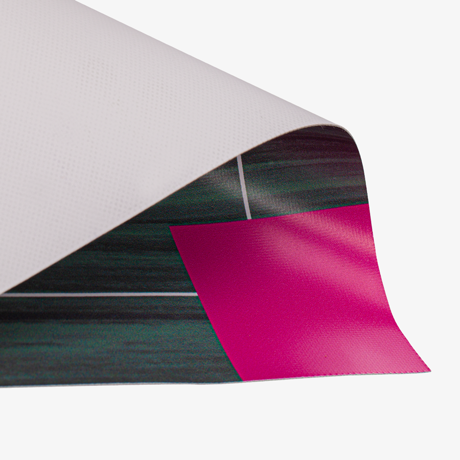 Flugzeugbanner vollfarbig im eigenen Design bedruckt, in Detailansicht