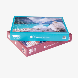 Fotopuzzle mit Schachtel 500 Teile und 1000 Teile