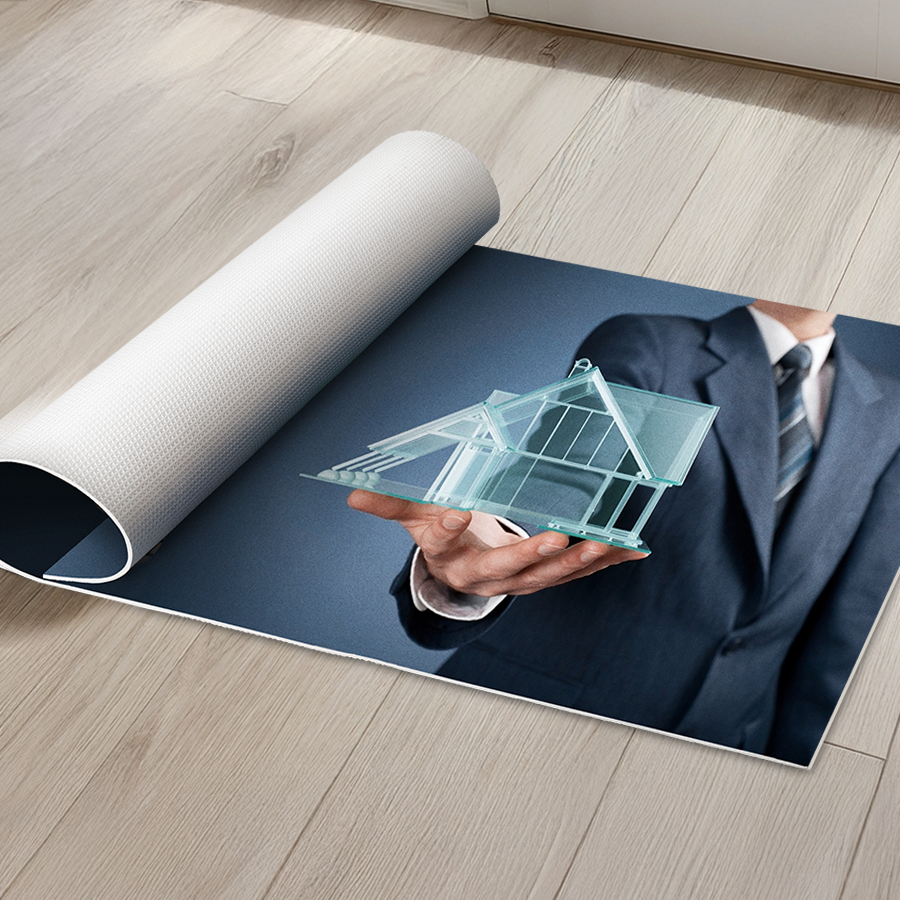 Basic-Plus-Fototeppich in freier Größe und mit individuellem, vollfarbigem Aufdruck