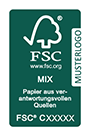 grün-weißes Platzhalter-Logo FSC Mix