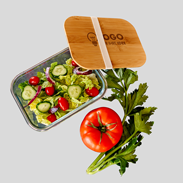 Glas-Lunchbox mit Wunschmotiv