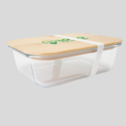 Bedruckte Glas-Lunchbox
